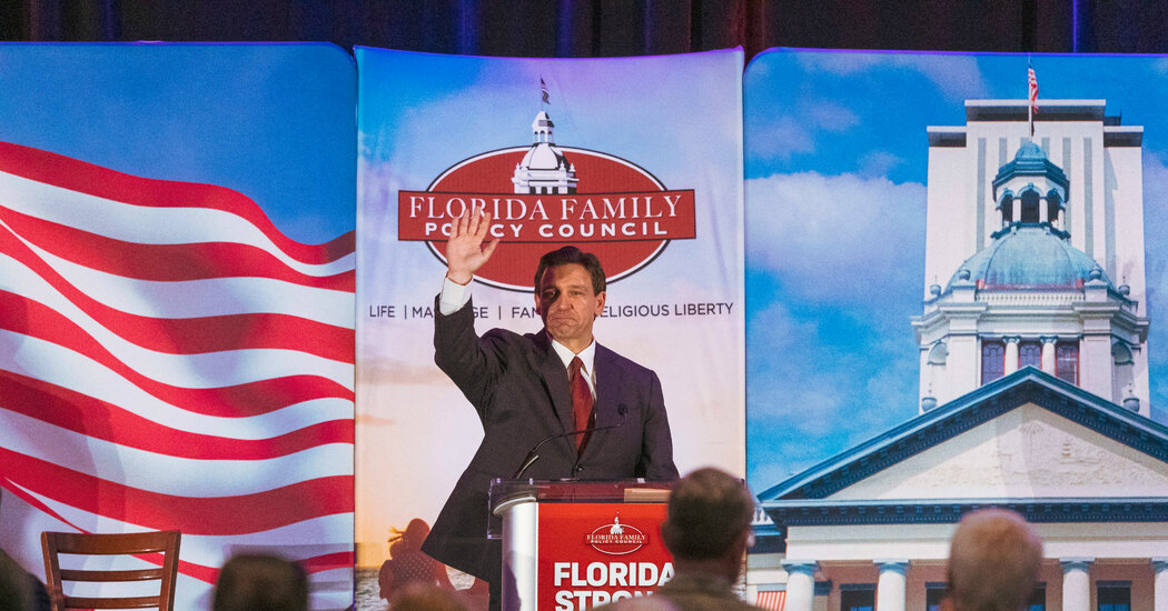 DeSantis Skirts Abortion Ban Even When Speaking to His Base