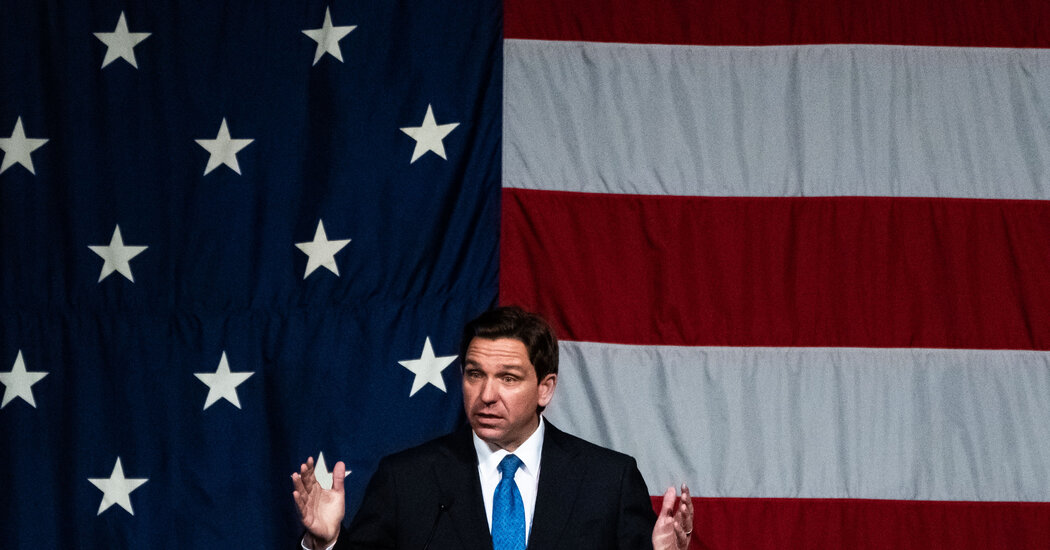 DeSantis, Wading Into Debt-Ceiling Fight, Puts Pressure on Trump