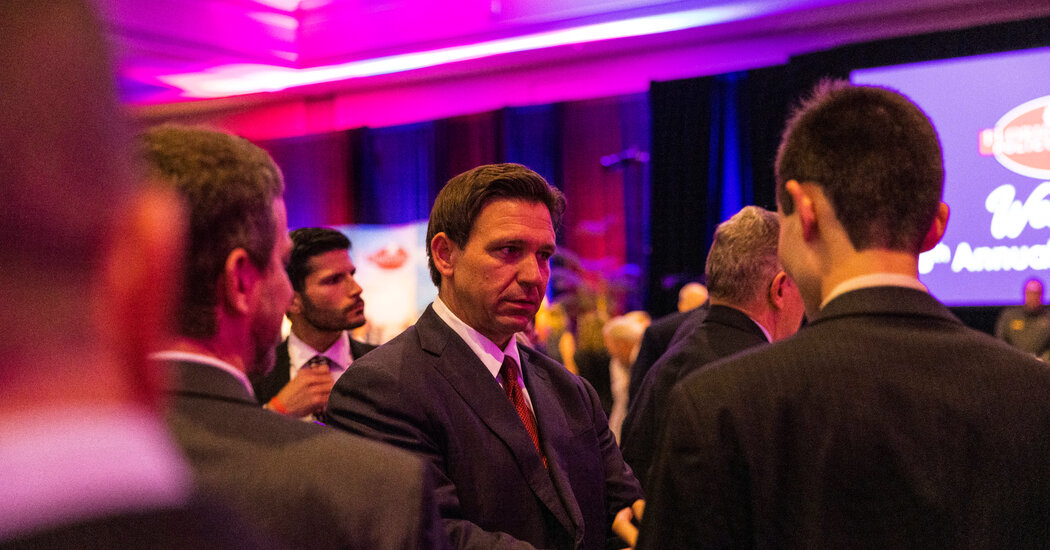 DeSantis’s Administration Solicits Endorsements and Money for His Campaign