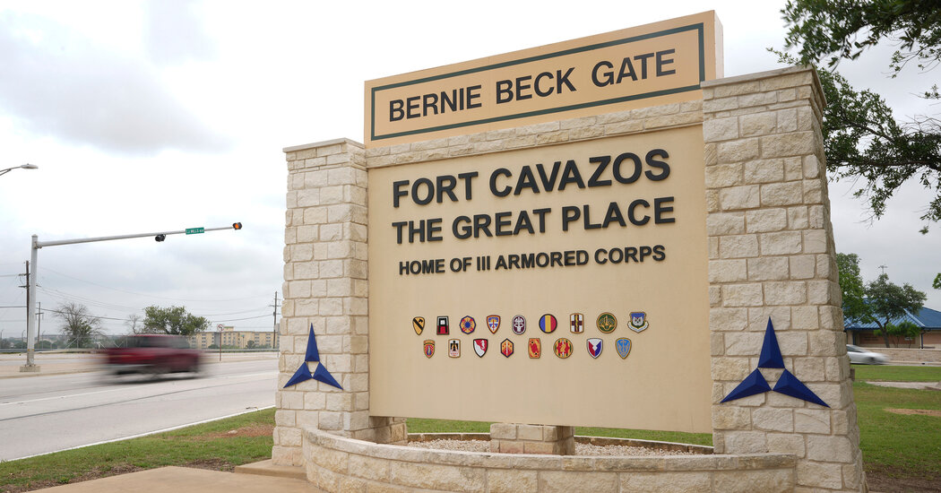 Fort Hood Is Renamed Fort Cavazos as Army Sheds Confederate Legacy