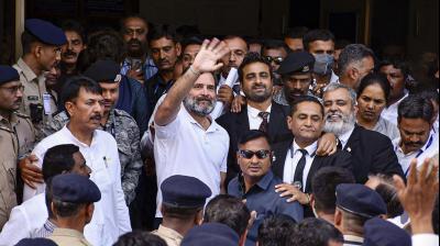 Rahul gets relief; Bail extended, 'sentence' paused till appeal on
