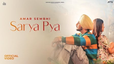 Sarya Pya Lyrics – Amar Sehmbi