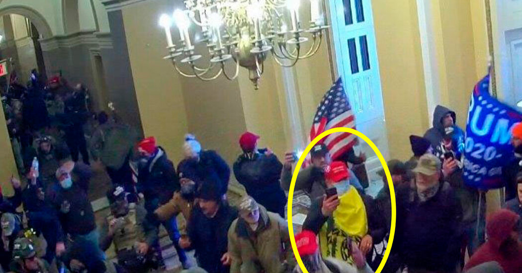 Texas Man Who Tried to Breach Speaker’s Lobby on Jan. 6 Gets 7 Years