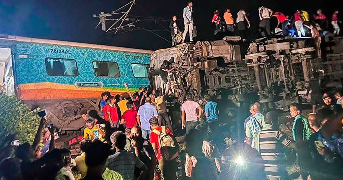 More than 100 dead and hundreds injured after passenger trains derail in India, officials say