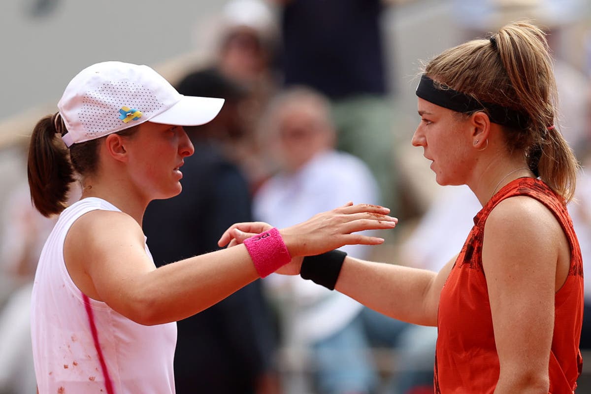 French Open final LIVE: Latest Iga Swiatek vs Karolina Muchova updates
