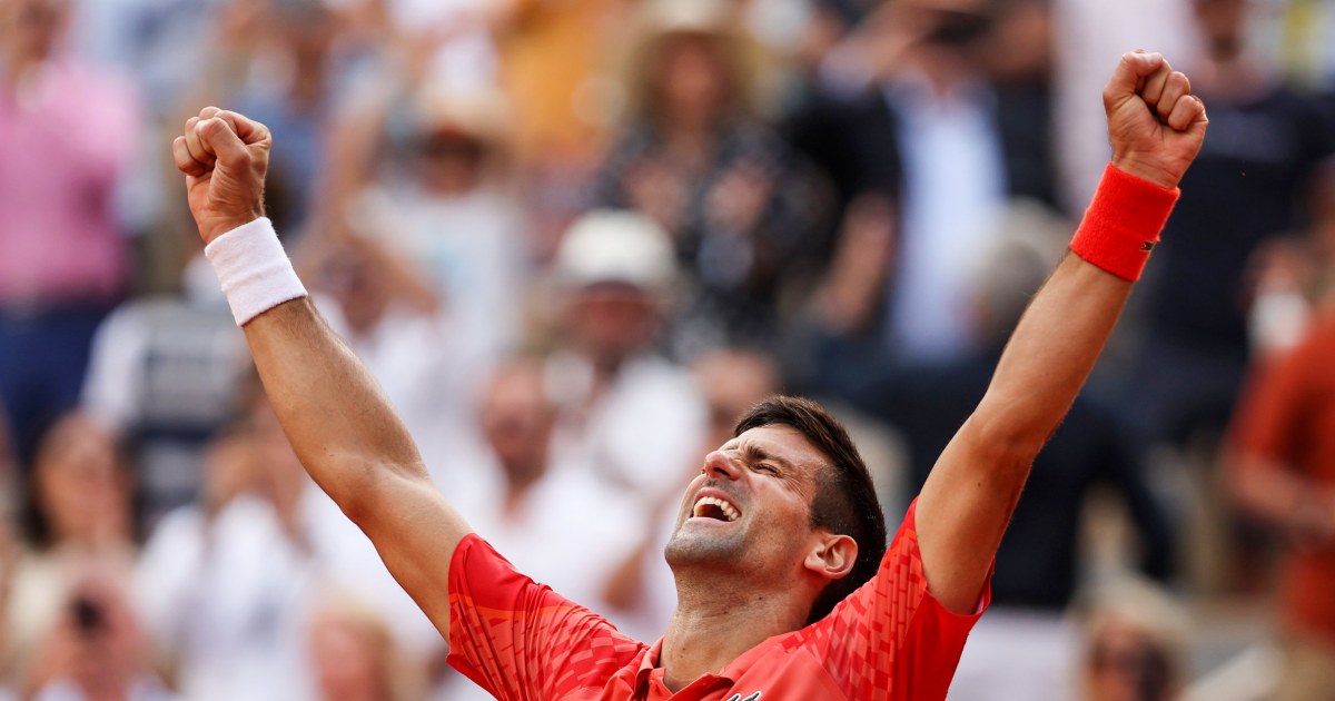Novak Djokovic wins his 23rd Grand Slam title defeating Casper Ruud in French Open final