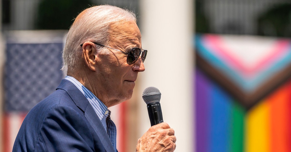 Biden marks  Pride Month with celebration on White House South Lawn