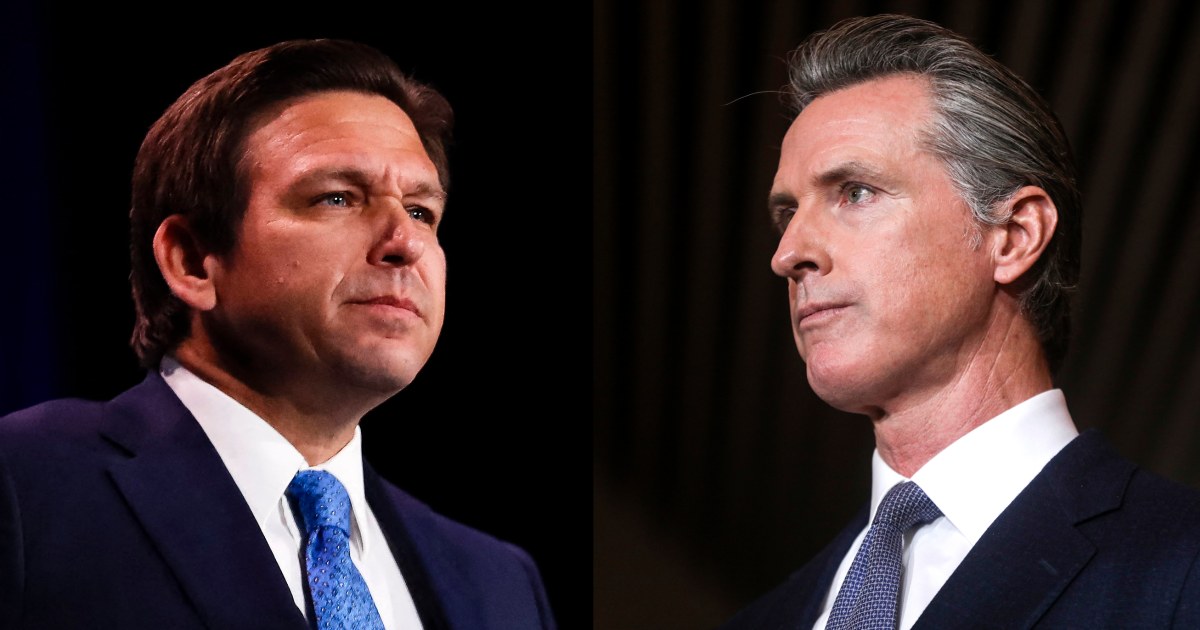 'Stop pussyfooting around': Ron DeSantis questions why Gavin Newsom won’t challenge Biden