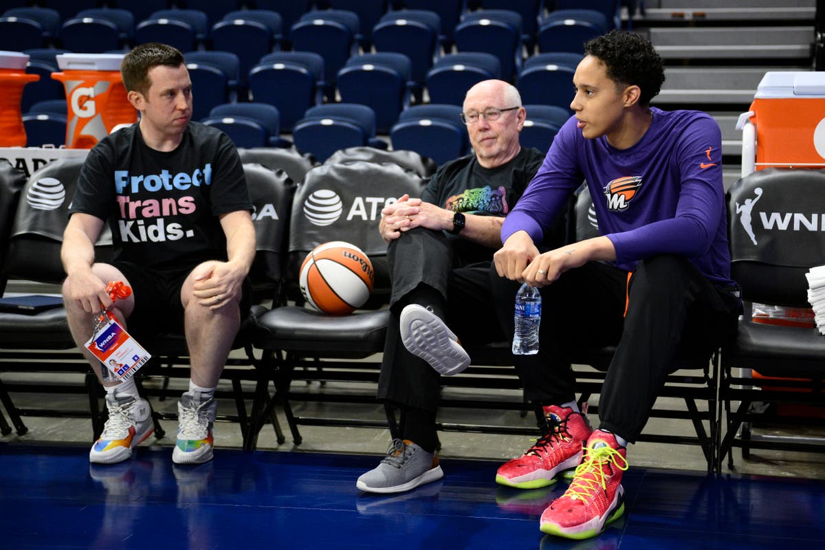 Brittney Griner misses Mercury's game at Mystics with hip injury