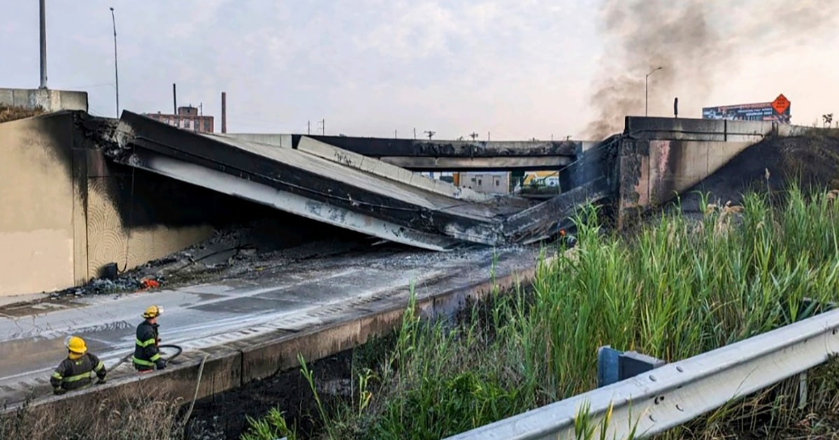 Collapsed stretch of Interstate 95 in Philadelphia to reopen within 2 weeks, governor says