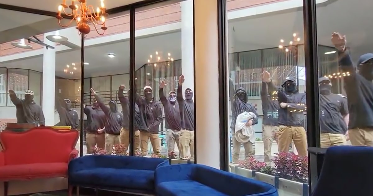 Neo-Nazis disrupt a drag story hour in New Hampshire