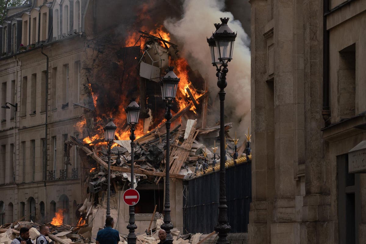 One person still feared buried in rubble after blast at Paris fashion school - live