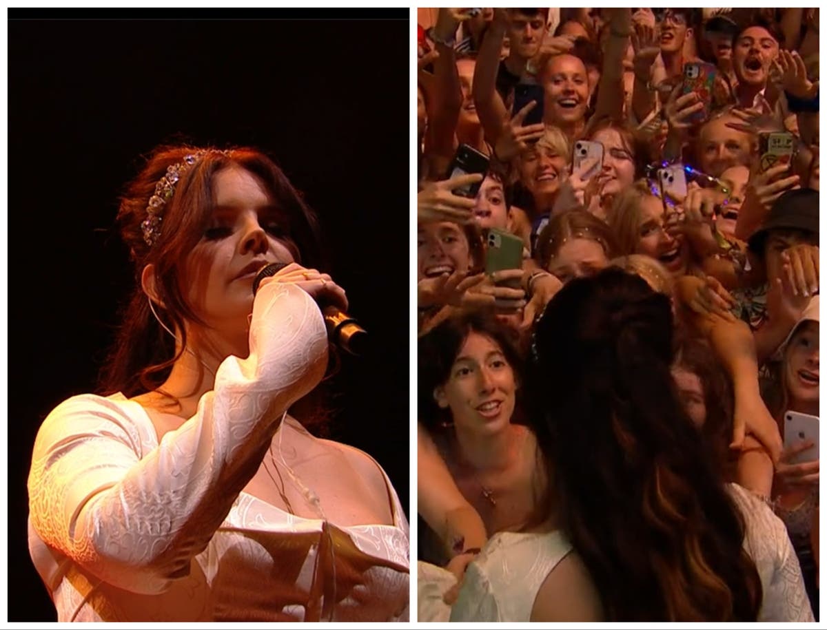 Chaos at Glastonbury after Lana Del Rey’s set cut due to late start - live updates