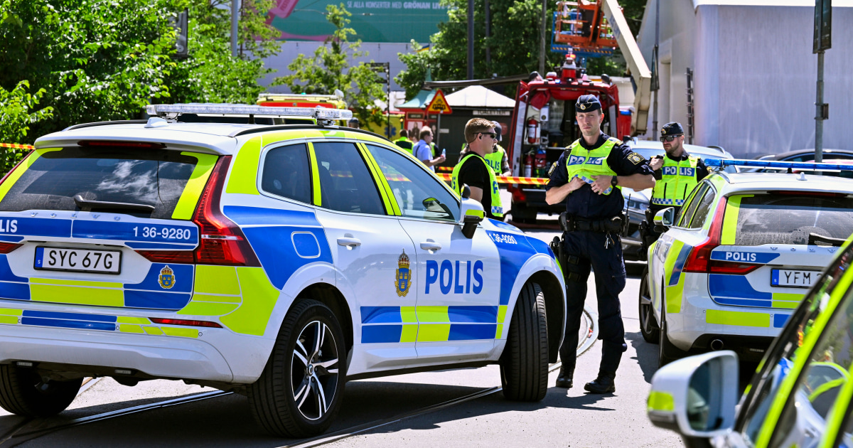 One person dead and several injured after riders plunged from roller coaster in Sweden