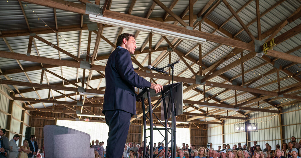 5 Takeaways From Ron DeSantis’s First Campaign Trip