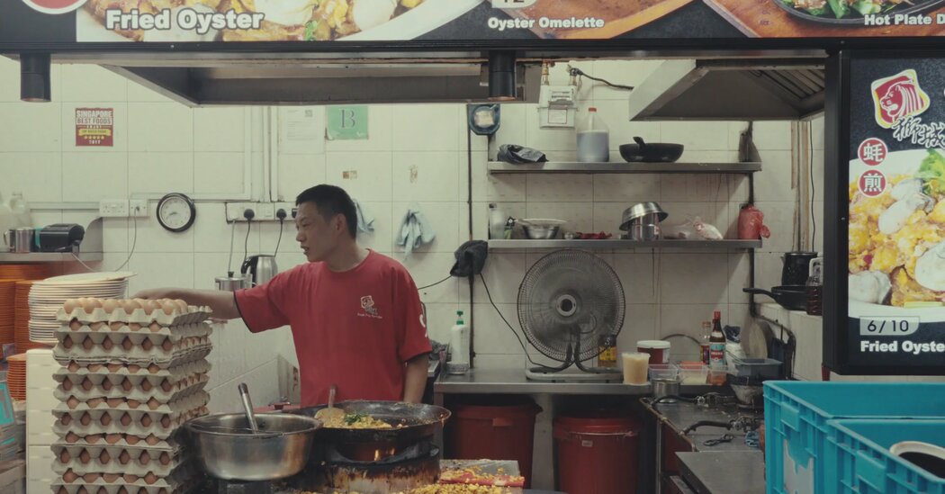 A Savory Stroll Under the Neon Lights of Singapore