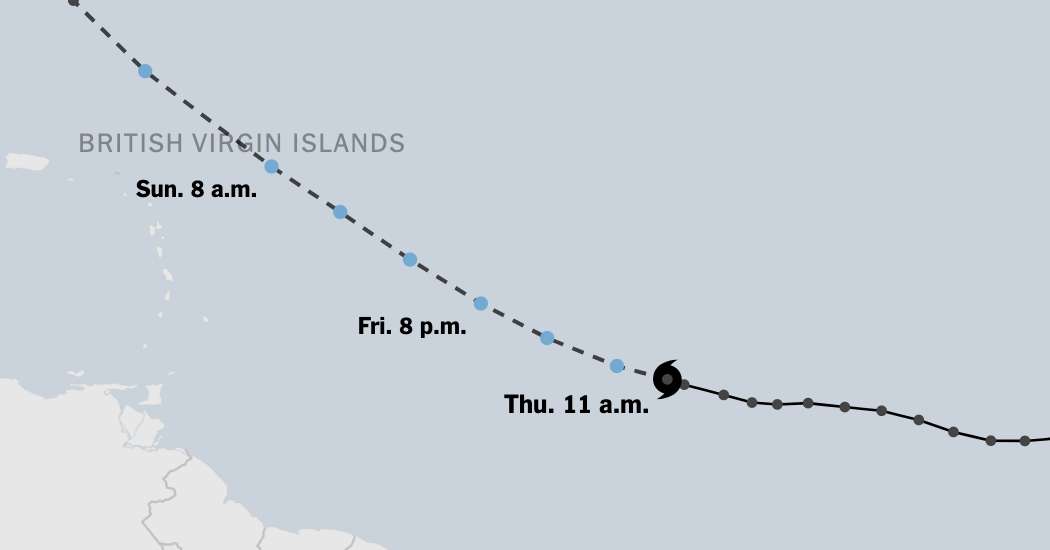 Cindy Forms in the Atlantic