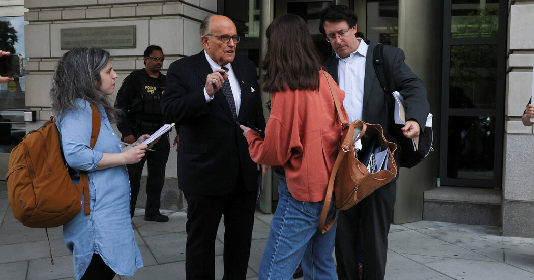 Giuliani Sat for Voluntary Interview in Jan. 6 Investigation