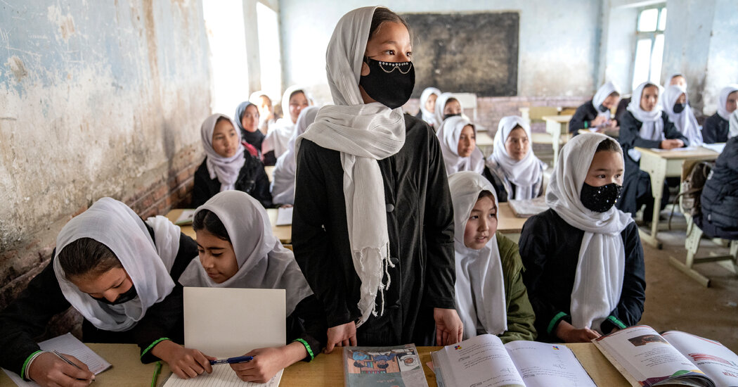 Nearly 90 Afghan Schoolgirls Were Poisoned, Officials Suspect