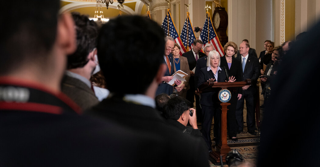 Senate Democrats Seek to Highlight G.O.P. Opposition to Abortion Rights