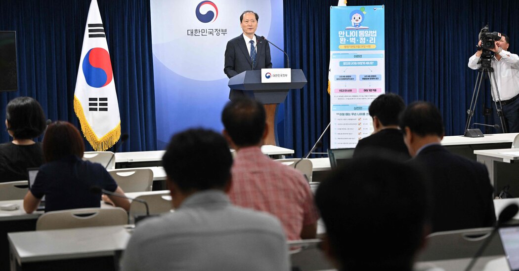 Some South Koreans Just Became Younger Overnight