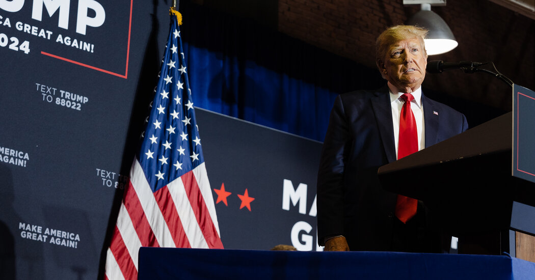 Trump Put National Secrets at Risk, Prosecutors Say in Historic Indictment