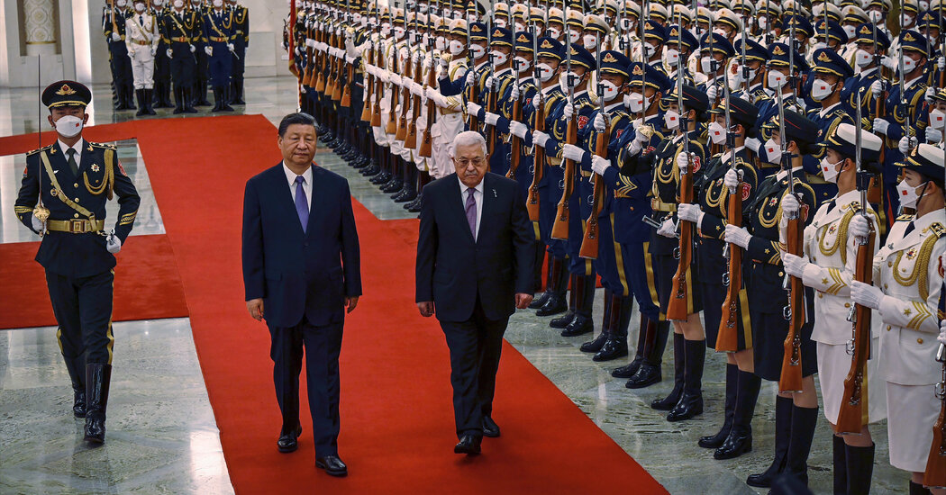 While Hosting Abbas, China Plays Up Possible Mediator Role With Israel