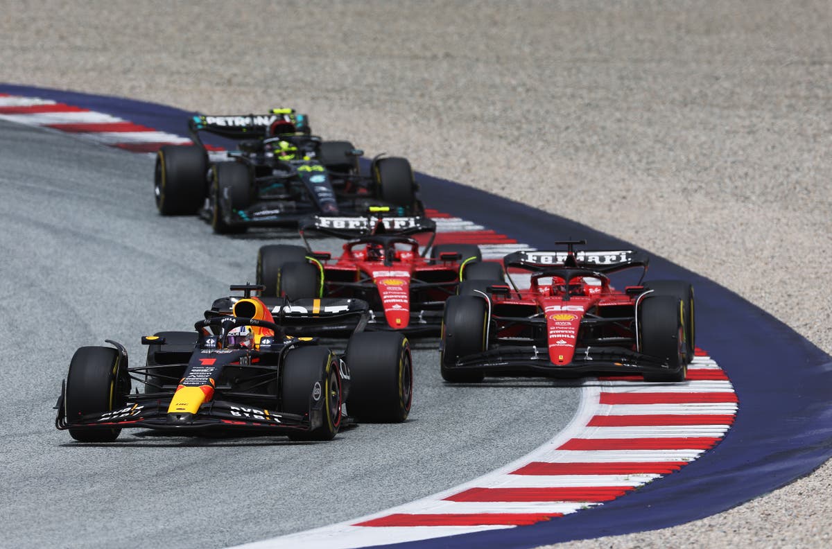 F1 Austrian Grand Prix LIVE: Race latest updates and times from Red Bull Ring