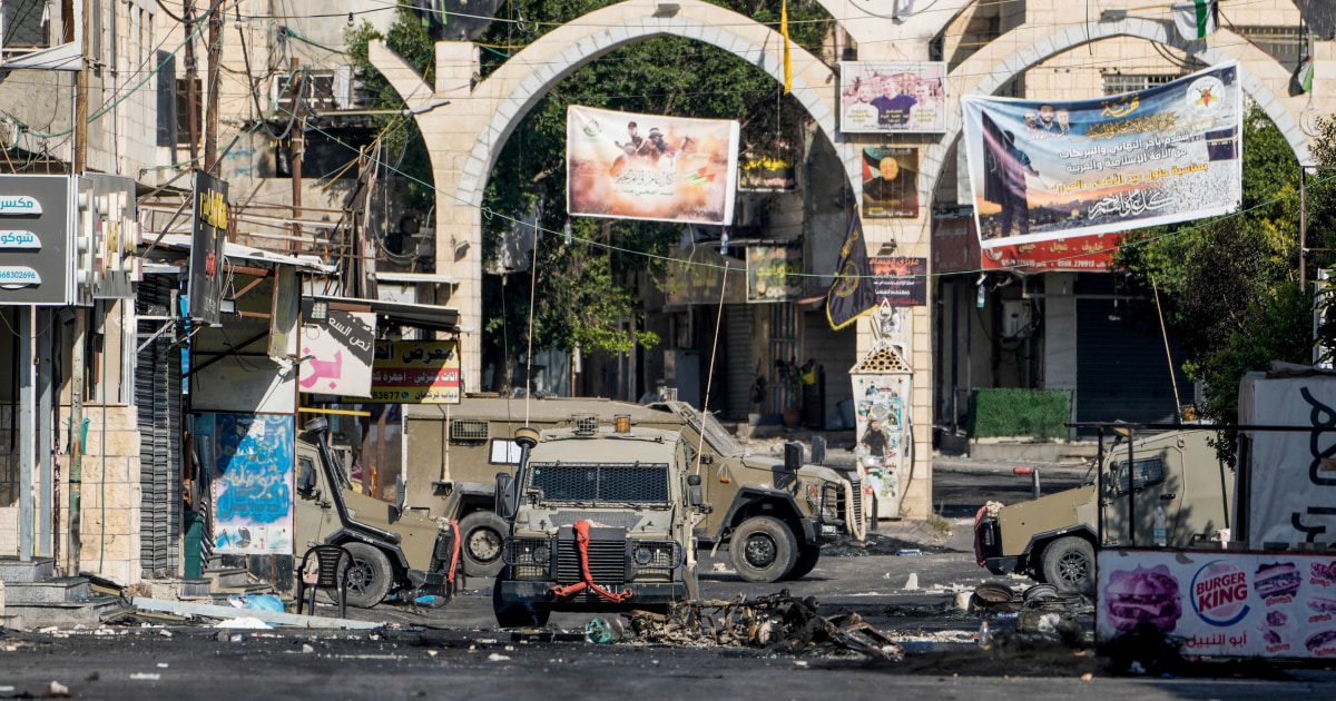 Israel launches biggest military operation in the West Bank in years﻿