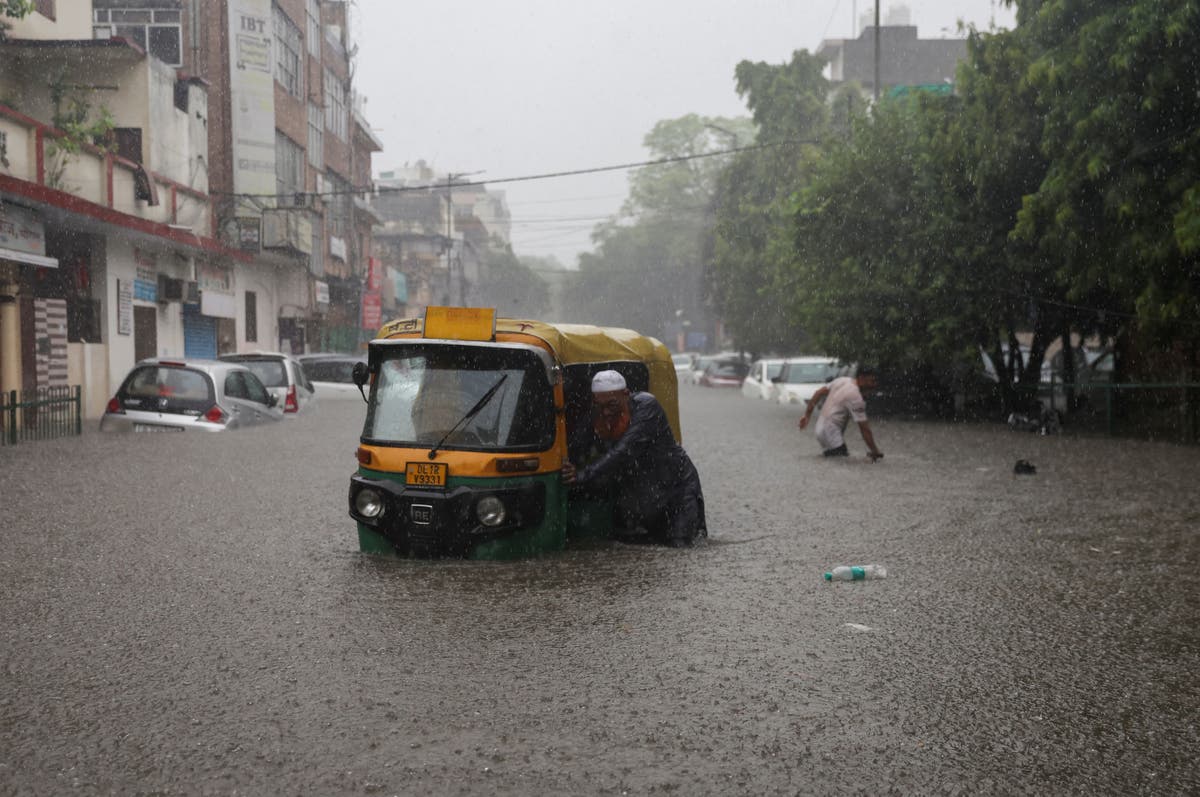 Delhi gets record single-day rain as several parts across India face severe downpour