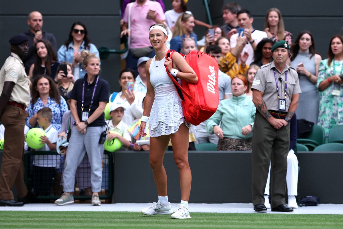 Wimbledon crowd boo Victoria Azarenka after defeat to Ukraine’s Elina Svitolina