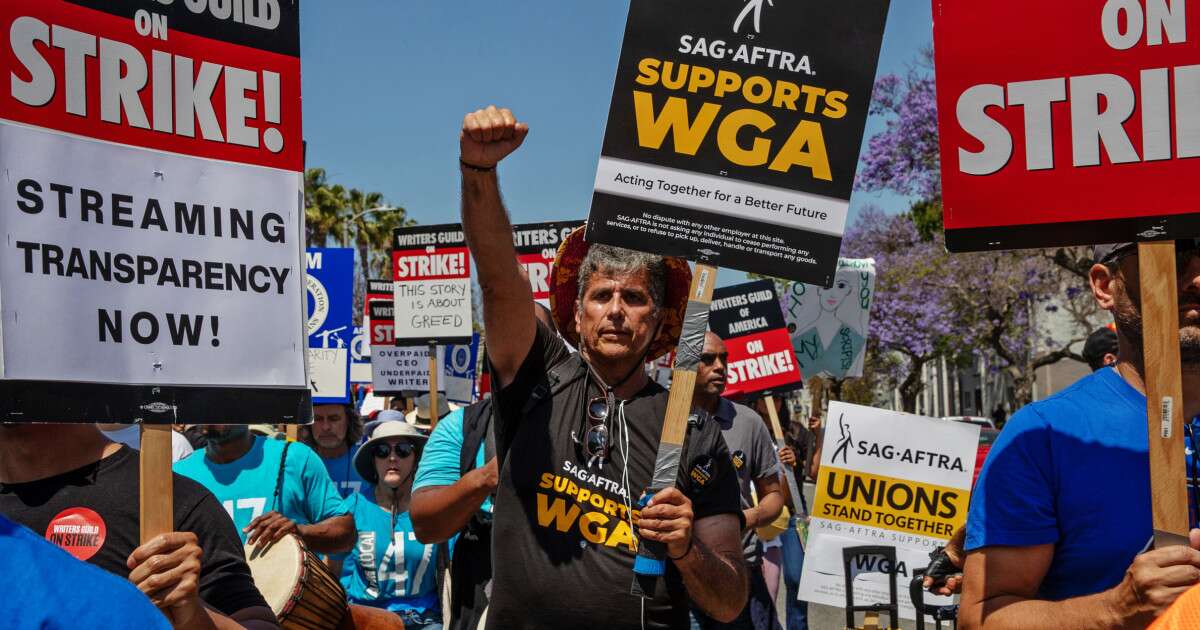 Hollywood actors set the stage for strike action after contract negotiations fail