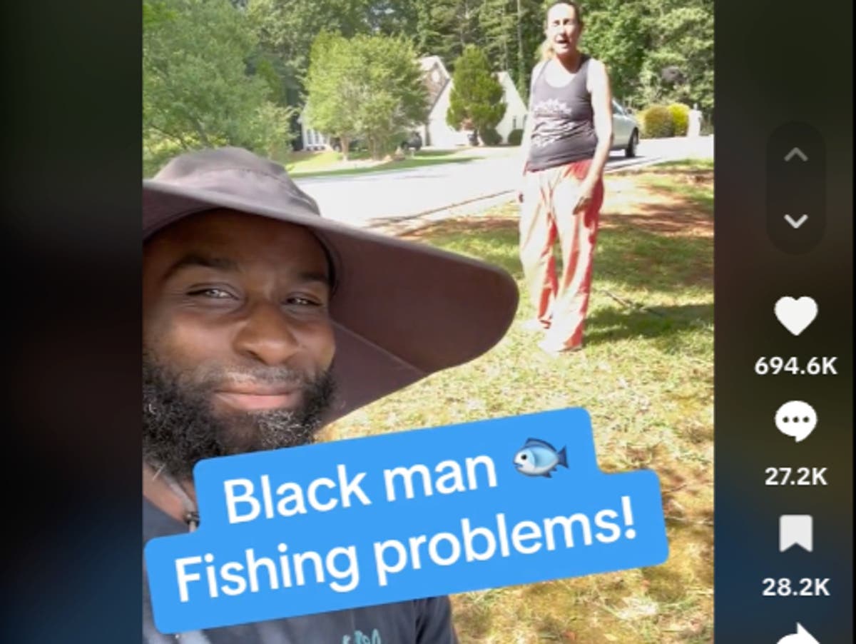 Black Georgia fisherman films viral clip of ‘prejudiced’ neighbours calling police