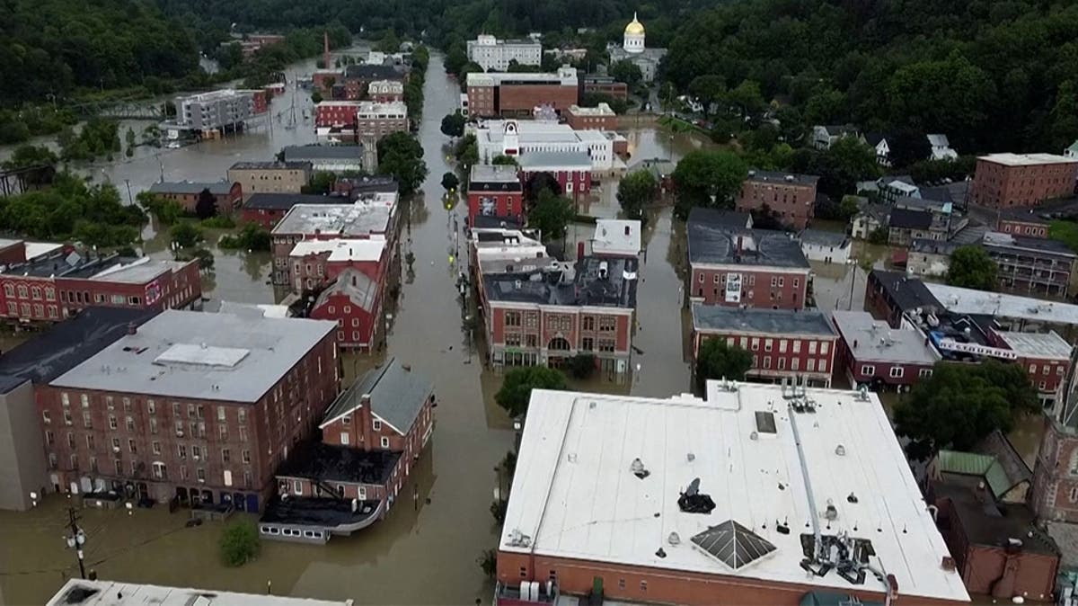 Vermont man drowns at home as flooding claims first victim with more rain predicted