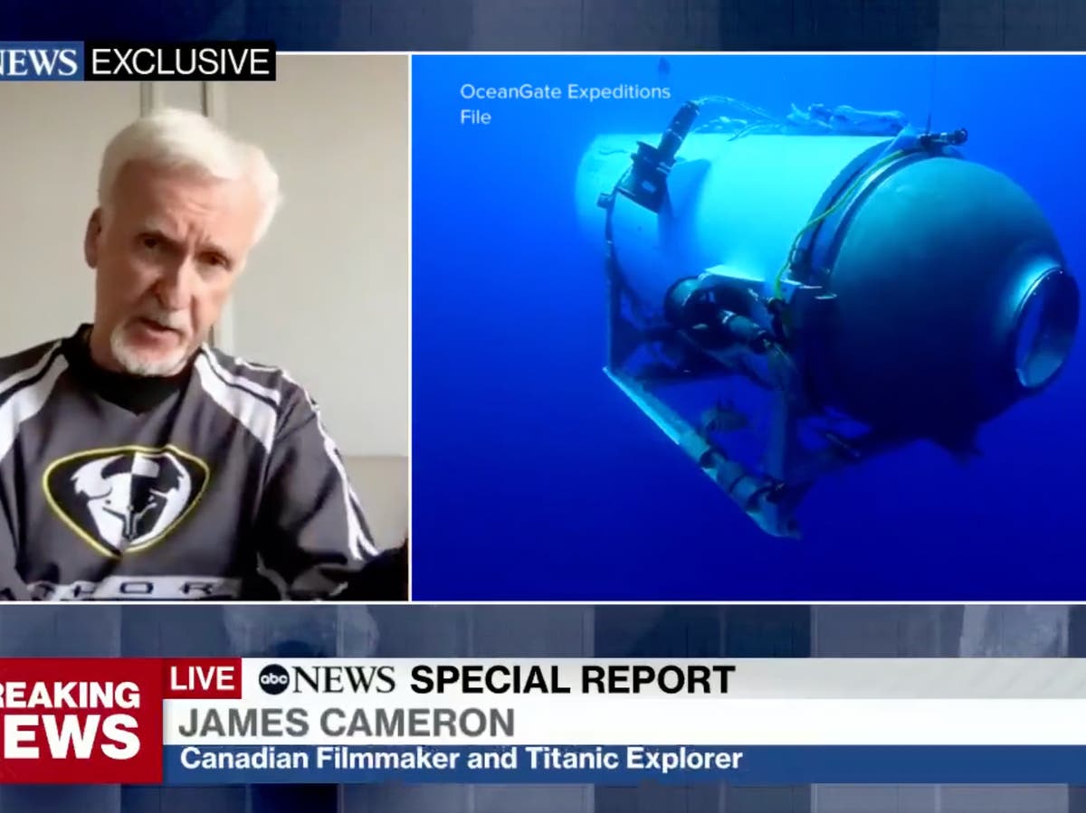 James Cameron denies ‘offensive’  links to Titanic implosion sub movie