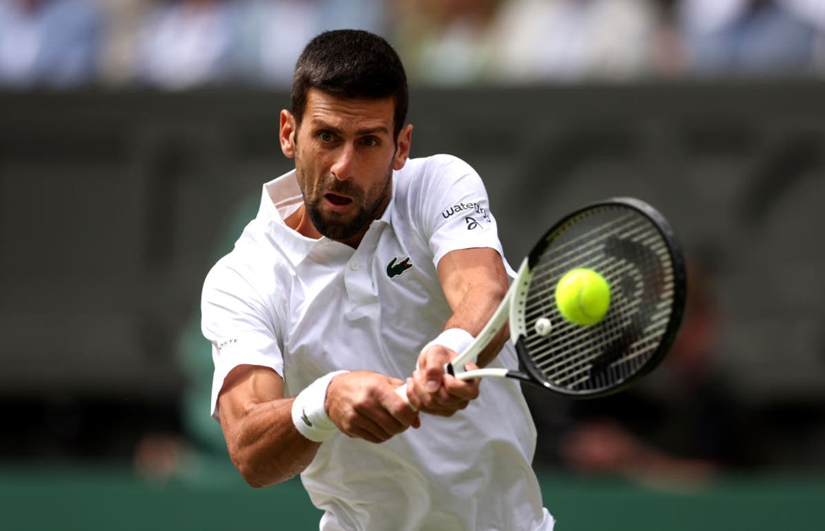 Wimbledon LIVE: Novak Djokovic v Carlos Alcaraz in men’s final today – latest score