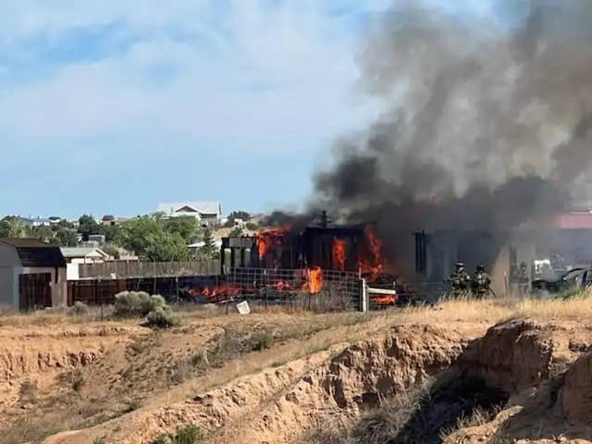 Plane crashes into New Mexico home after taking off from local airport