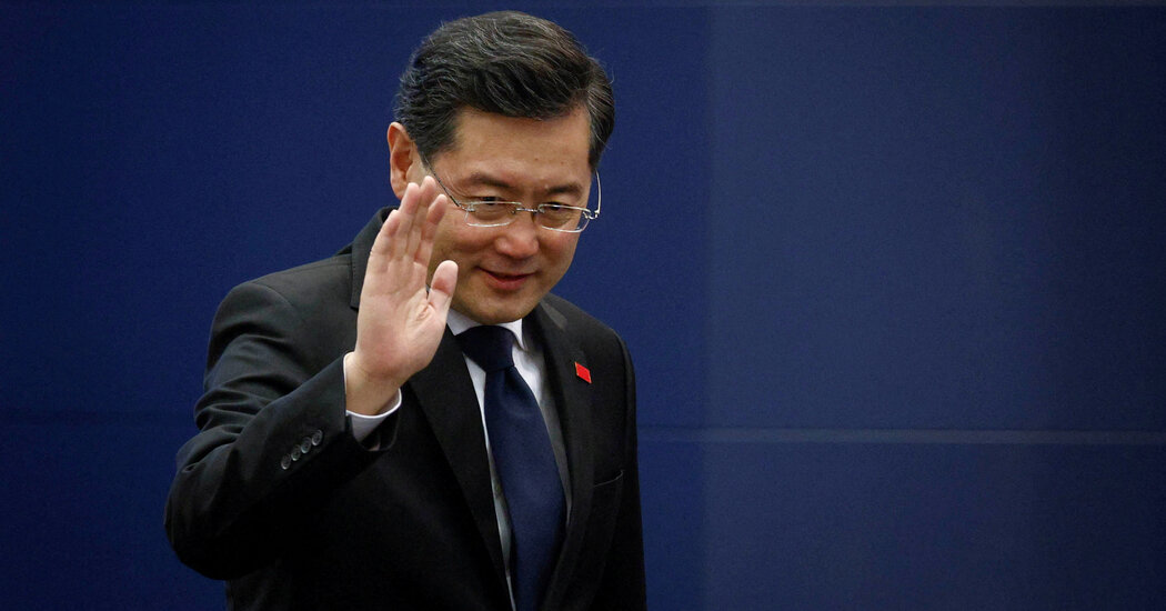 After Ousting a Top Official, China Erases Him and Evades Questions