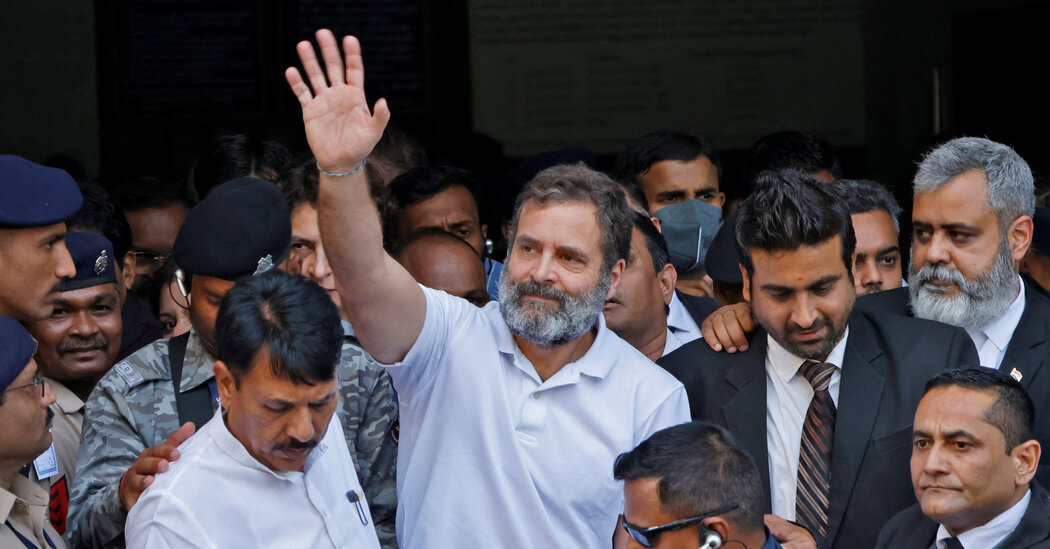 Court Denies Indian Opposition Leader’s Petition to Suspend Conviction