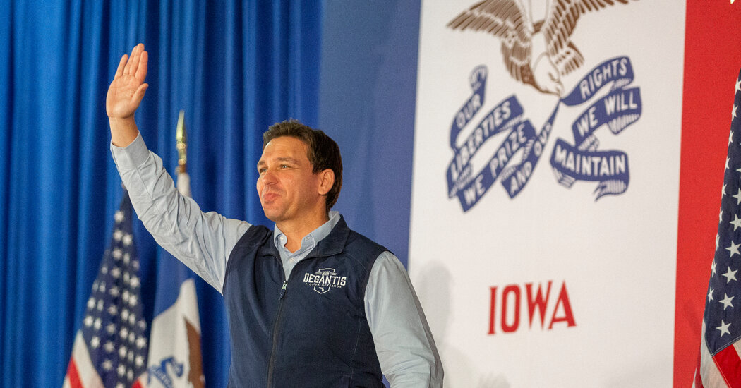 DeSantis Hits Trump for Skipping Iowa Event and Refusing to Commit to Debate