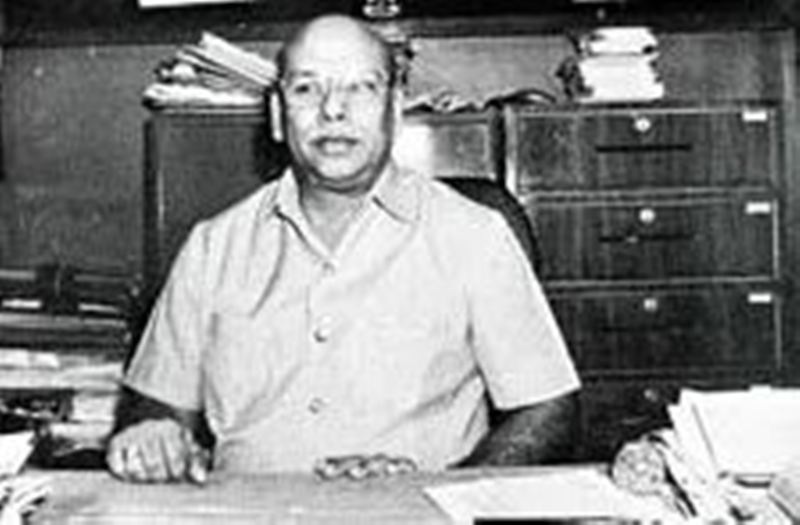 Deenbandhu Chaudhary, the editor of Navajyoti