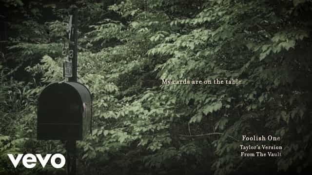 Foolish One (Taylor’s Version) Lyrics - Taylor Swift