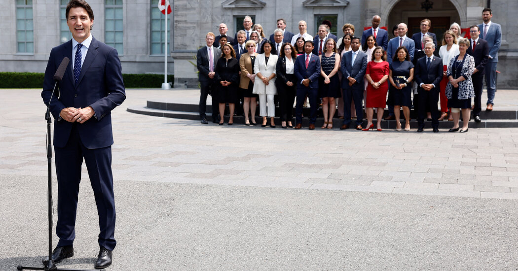 Justin Trudeau Hits Reset Button With Major Cabinet Shuffle