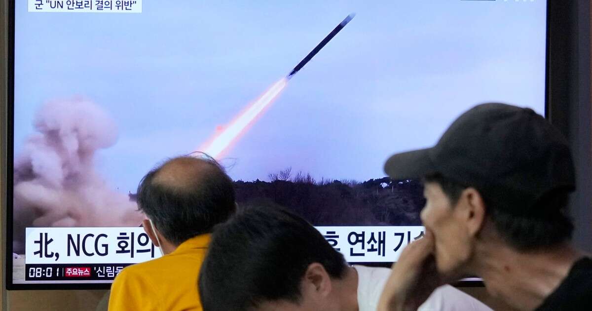 North Korea fires two missiles after U.S. submarine arrives in South