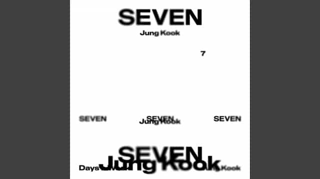 Seven (Clean Ver.) Lyrics - Jung Kook