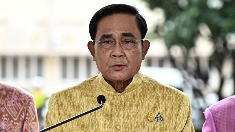 Thailand's Prime Minister Prayut Chan-o-cha announces retirement from politics | CNN