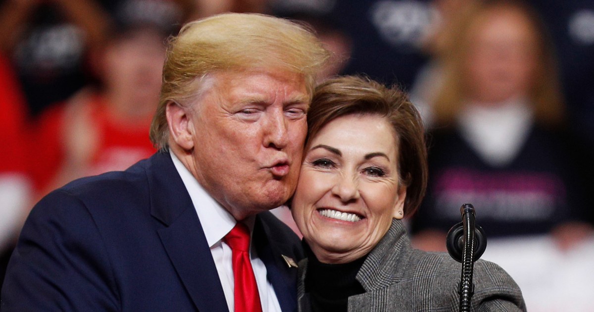 Trump's attack on Iowa's popular governor hints at a vulnerability in the state