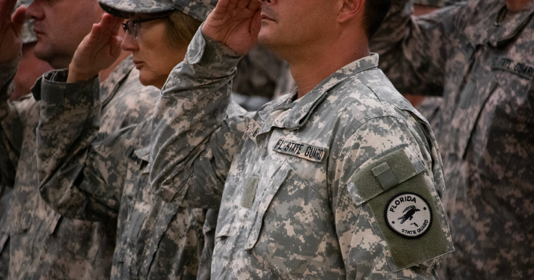Turmoil in Florida’s New State Guard, as Some Recruits Quit