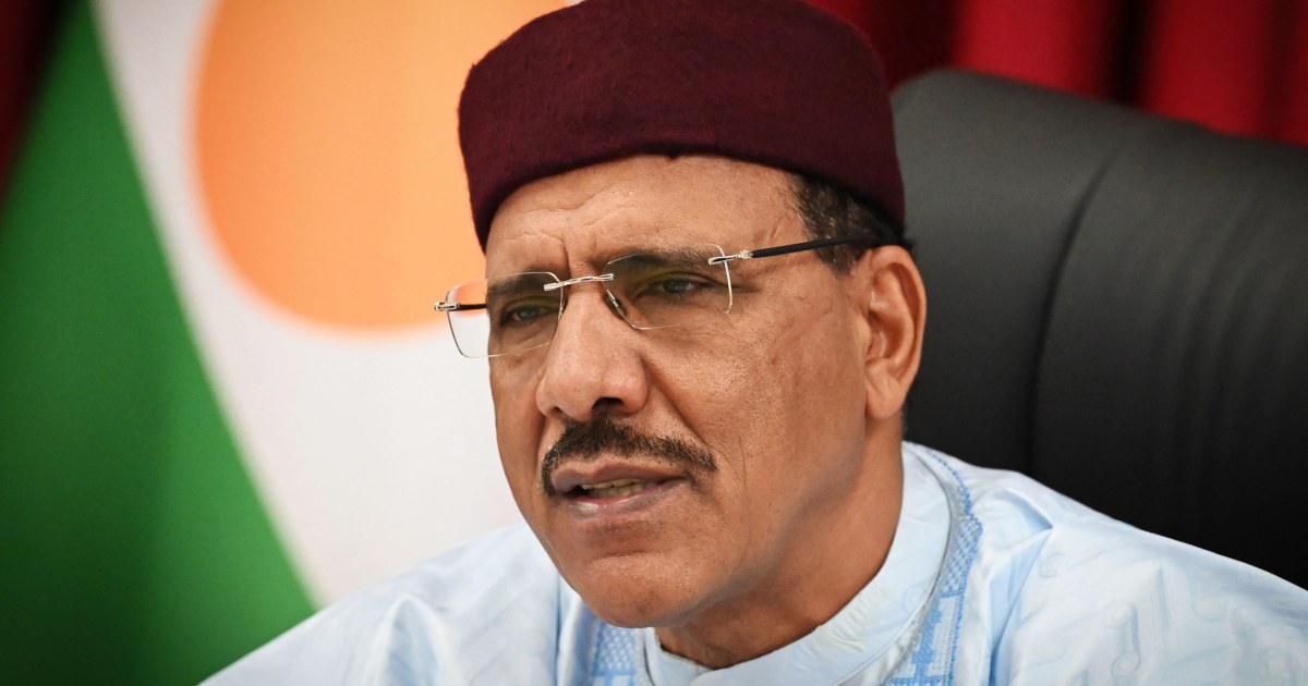 Niger's ousted leader says he's a hostage and urges U.S. to halt coup