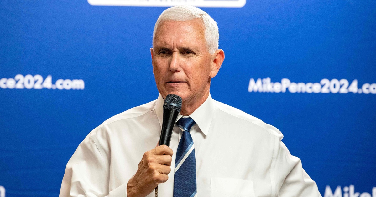 ‘There’s the traitor!’: Pro-Trump protesters gather outside Pence town hall